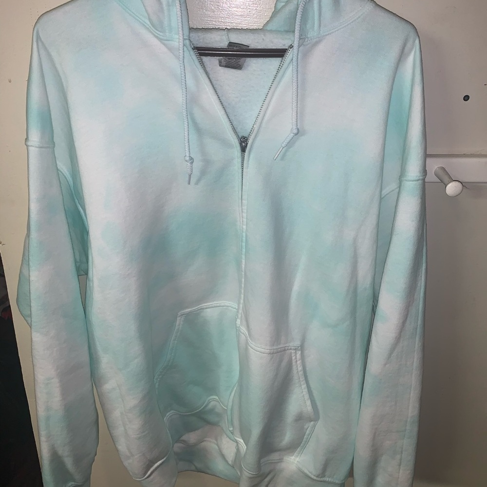 Oversized Watercolor Hoodie